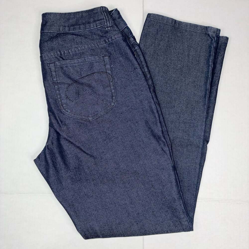 Chico's Platinum Denim Women's Dark Wash Jeans Size 4 Short